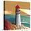 Summer Point Lighthouse-bigredlynx-Stretched Canvas