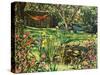 Summer Pond 2021 (oil)-Tilly Willis-Stretched Canvas