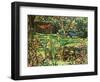 Summer Pond 2021 (oil)-Tilly Willis-Framed Giclee Print