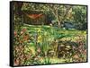 Summer Pond 2021 (oil)-Tilly Willis-Framed Stretched Canvas