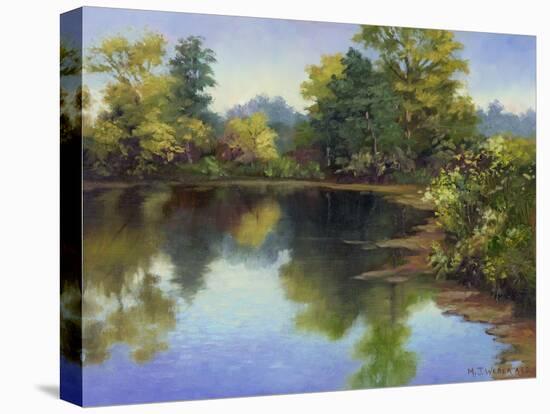 Summer Pond-Mary Jean Weber-Stretched Canvas
