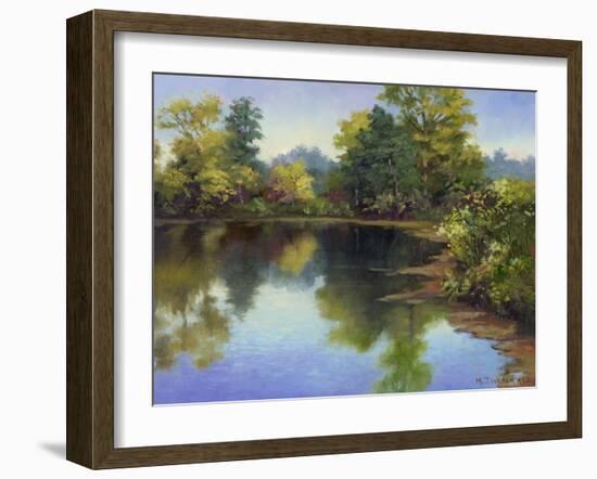 Summer Pond-Mary Jean Weber-Framed Art Print