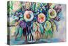 Summer Pop-Jeanette Vertentes-Stretched Canvas