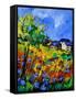 Summer Poppies 673180-Pol Ledent-Framed Stretched Canvas