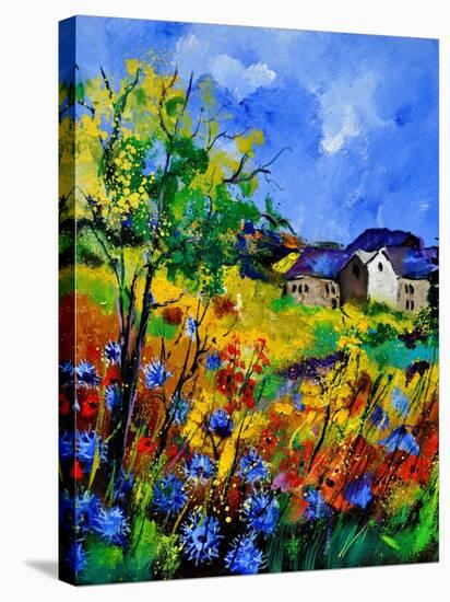 Summer Poppies 673180-Pol Ledent-Stretched Canvas