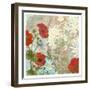 Summer Poppies I-R. Collier-Morales-Framed Art Print