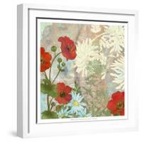 Summer Poppies I-R. Collier-Morales-Framed Art Print