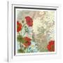 Summer Poppies I-R. Collier-Morales-Framed Art Print