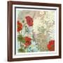 Summer Poppies I-R. Collier-Morales-Framed Art Print