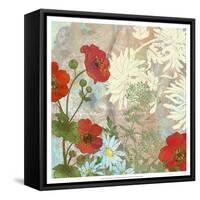 Summer Poppies I-R. Collier-Morales-Framed Stretched Canvas