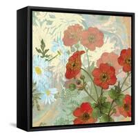 Summer Poppies II-R. Collier-Morales-Framed Stretched Canvas