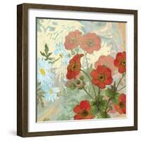 Summer Poppies II-R. Collier-Morales-Framed Art Print