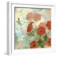 Summer Poppies II-R. Collier-Morales-Framed Art Print