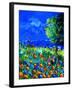 Summer Poppies in Gendron-Pol Ledent-Framed Art Print