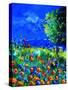 Summer Poppies in Gendron-Pol Ledent-Stretched Canvas