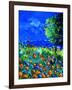 Summer Poppies in Gendron-Pol Ledent-Framed Art Print