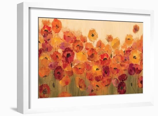 Summer Poppies-Silvia Vassileva-Framed Art Print