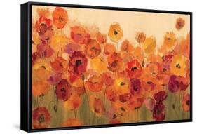 Summer Poppies-Silvia Vassileva-Framed Stretched Canvas