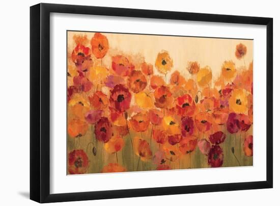 Summer Poppies-Silvia Vassileva-Framed Premium Giclee Print