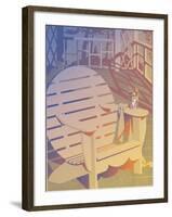 Summer Porch-David Chestnutt-Framed Giclee Print