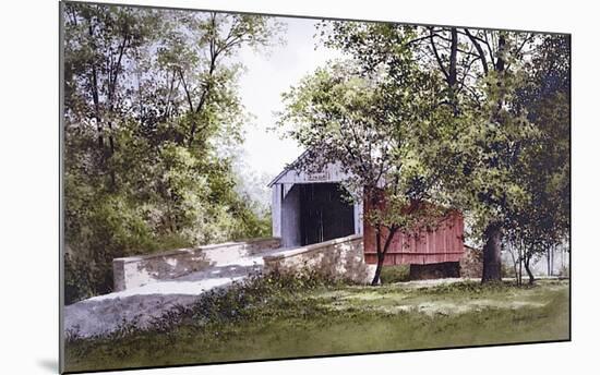 Summer Portal-Ray Hendershot-Mounted Giclee Print