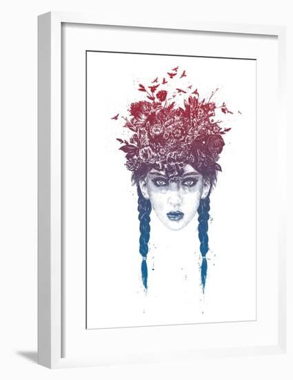 Summer Queen No. 2-Balazs Solti-Framed Art Print