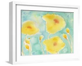 Summer Rain #3-Sheila Golden-Framed Art Print