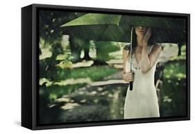 Summer Rain-conrado-Framed Stretched Canvas