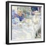 Summer Read-Malva-Framed Giclee Print