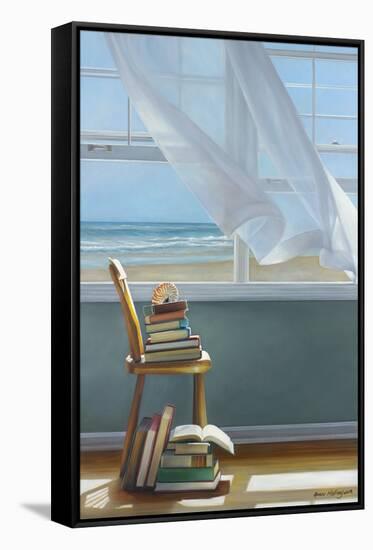 Summer Reading List-Karen Hollingsworth-Framed Stretched Canvas