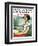 "Summer Reading," Saturday Evening Post Cover, September 4, 1926-Bradshaw Crandall-Framed Premium Giclee Print