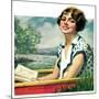 "Summer Reading,"September 4, 1926-Bradshaw Crandall-Mounted Giclee Print