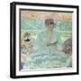 Summer Reading-Frederick Carl Frieseke-Framed Giclee Print