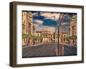 Summer Reflection Glide-Felipe Rodriguez-Framed Photographic Print