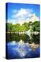 Summer Reflections - In the Style of Oil Painting-Philippe Hugonnard-Stretched Canvas