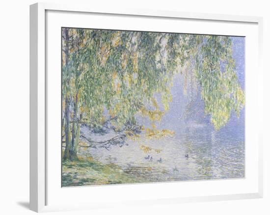 Summer Reflections-Fernand Lantoine-Framed Giclee Print