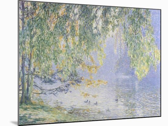 Summer Reflections-Fernand Lantoine-Mounted Giclee Print