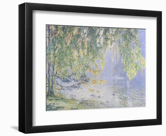 Summer Reflections-Fernand Lantoine-Framed Premium Giclee Print