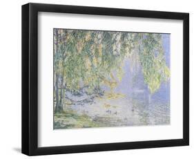 Summer Reflections-Fernand Lantoine-Framed Premium Giclee Print