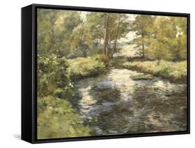 Summer Reflections-Frederick Charles Vipont Ede-Framed Stretched Canvas