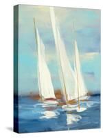 Summer Regatta III-Julia Purinton-Stretched Canvas