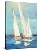 Summer Regatta III-Julia Purinton-Stretched Canvas