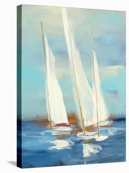 Summer Regatta III-Julia Purinton-Stretched Canvas