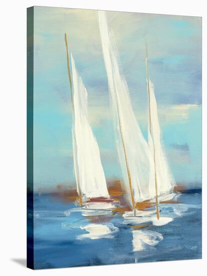 Summer Regatta III-Julia Purinton-Stretched Canvas