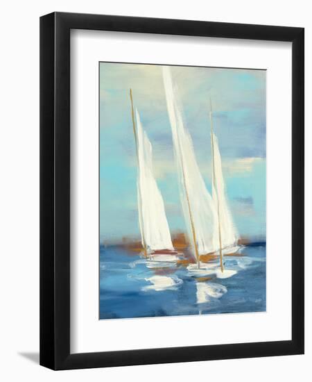 Summer Regatta III-Julia Purinton-Framed Art Print