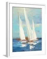 Summer Regatta III-Julia Purinton-Framed Art Print