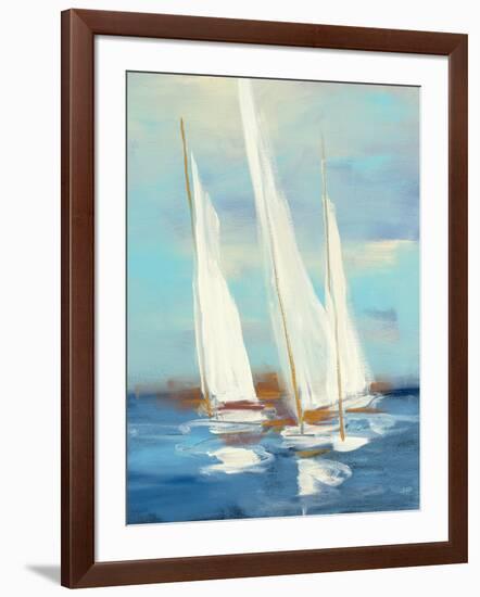 Summer Regatta III-Julia Purinton-Framed Art Print