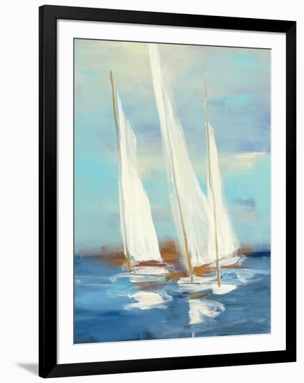 Summer Regatta III-Julia Purinton-Framed Art Print