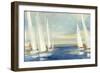 Summer Regatta Sunset-Julia Purinton-Framed Premium Giclee Print