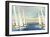 Summer Regatta Sunset-Julia Purinton-Framed Premium Giclee Print